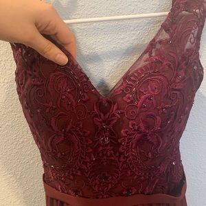 Kennedy blue Bordeaux maxi dress